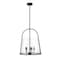 Z-Lite Archis Pendant, 5-Light, 18 In.W x 21 In.H, Matte Black/Clear 3041P18-MB - alternate 8